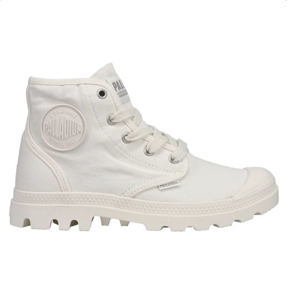 Palladium Pampa Hi In Star White Women’s Size 6.5